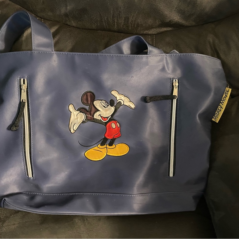 Mickey Mouse Unlimited Blue Tote Beach Bag Disney